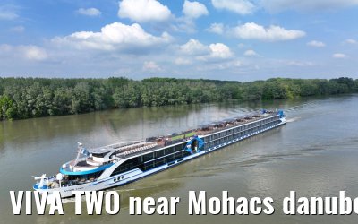 VIVA TWO near Mohacs danube river 13.05.2023