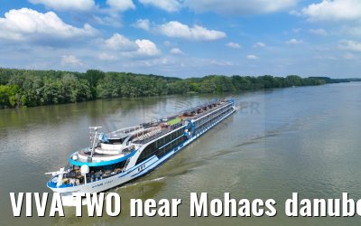 VIVA TWO near Mohacs danube river 13.05.2023
