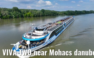 VIVA TWO near Mohacs danube river 13.05.2023