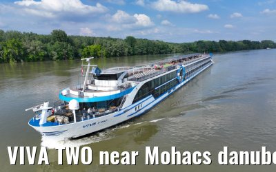 VIVA TWO near Mohacs danube river 13.05.2023