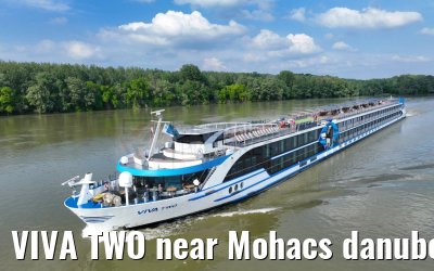 VIVA TWO near Mohacs danube river 13.05.2023