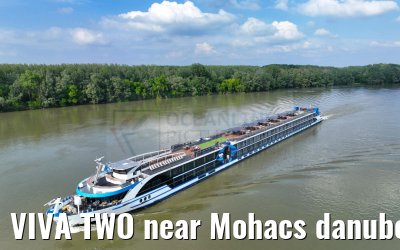 VIVA TWO near Mohacs danube river 13.05.2023