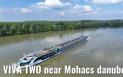 VIVA TWO near Mohacs danube river 13.05.2023