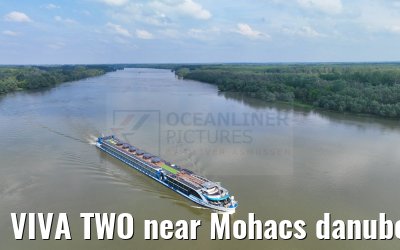 VIVA TWO near Mohacs danube river 13.05.2023