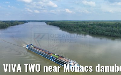 VIVA TWO near Mohacs danube river 13.05.2023