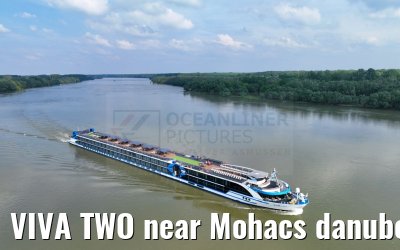 VIVA TWO near Mohacs danube river 13.05.2023