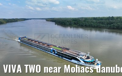 VIVA TWO near Mohacs danube river 13.05.2023
