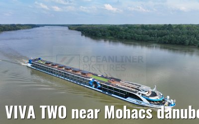 VIVA TWO near Mohacs danube river 13.05.2023