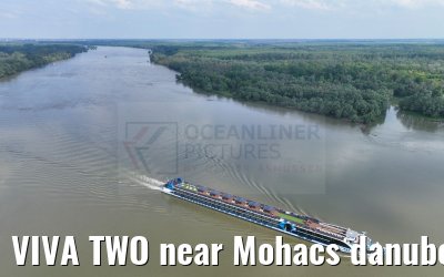 VIVA TWO near Mohacs danube river 13.05.2023
