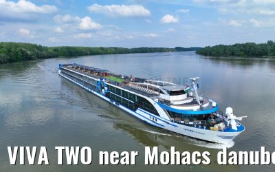 VIVA TWO near Mohacs danube river 13.05.2023