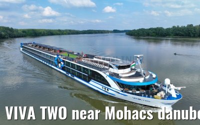 VIVA TWO near Mohacs danube river 13.05.2023