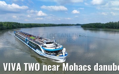 VIVA TWO near Mohacs danube river 13.05.2023