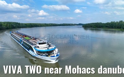 VIVA TWO near Mohacs danube river 13.05.2023