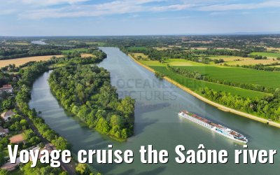 Voyage cruise the Saône river from Macon to Lyon 23.06.2023