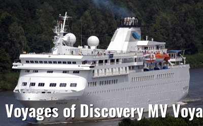 Voyages of Discovery MV Voyager, Kiel Canal transit 25. July 2014