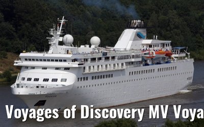 Voyages of Discovery MV Voyager, Kiel Canal transit 25. July 2014