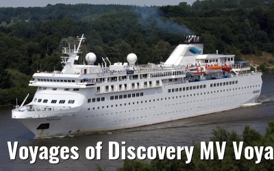 Voyages of Discovery MV Voyager, Kiel Canal transit 25. July 2014