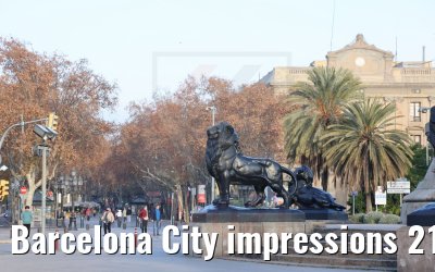 Barcelona City impressions 21.12.2021