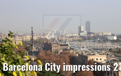 Barcelona City impressions 21.12.2021