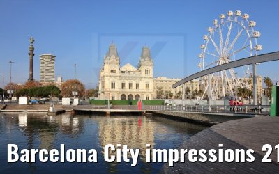 Barcelona City impressions 21.12.2021