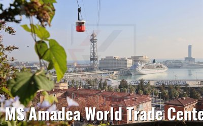 MS Amadea World Trade Center Barcelona 21.12.2021