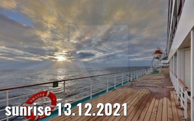sunrise 13.12.2021
