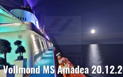 Vollmond MS Amadea 20.12.2021