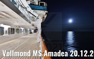 Vollmond MS Amadea 20.12.2021