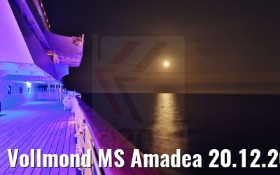 Vollmond MS Amadea 20.12.2021