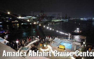 Amadea Abfahrt Cruise Center Altona 09.12.2021