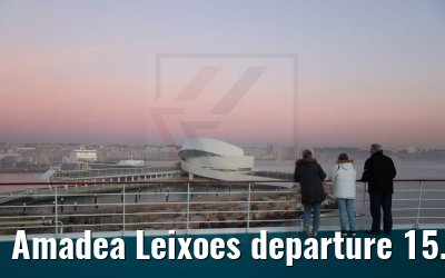 Amadea Leixoes departure 15.12.2021