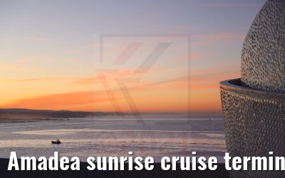 Amadea sunrise cruise terminal Leixoes 15.12.2021