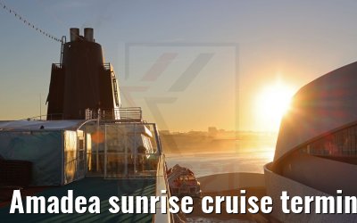 Amadea sunrise cruise terminal Leixoes 15.12.2021