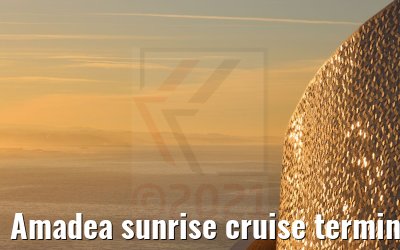 Amadea sunrise cruise terminal Leixoes 15.12.2021
