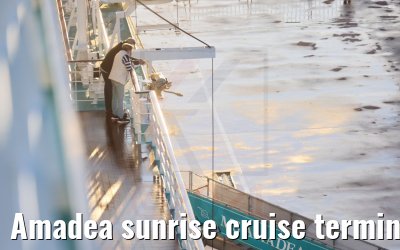 Amadea sunrise cruise terminal Leixoes 15.12.2021