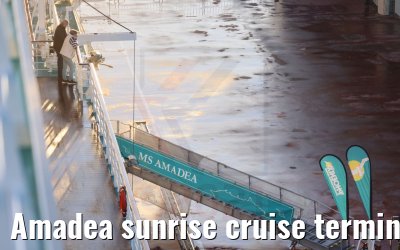 Amadea sunrise cruise terminal Leixoes 15.12.2021