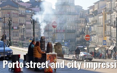 Porto street and city impressions 15.12.2021