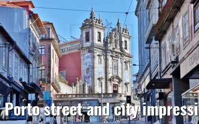 Porto street and city impressions 15.12.2021