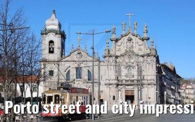 Porto street and city impressions 15.12.2021