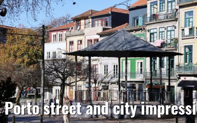 Porto street and city impressions 15.12.2021
