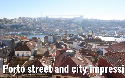 Porto street and city impressions 15.12.2021