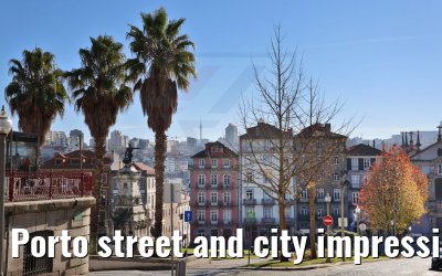 Porto street and city impressions 15.12.2021