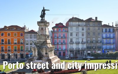 Porto street and city impressions 15.12.2021