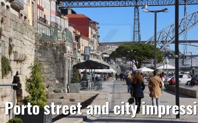 Porto street and city impressions 15.12.2021
