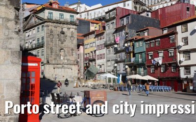 Porto street and city impressions 15.12.2021