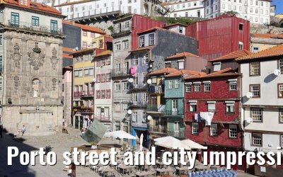 Porto street and city impressions 15.12.2021