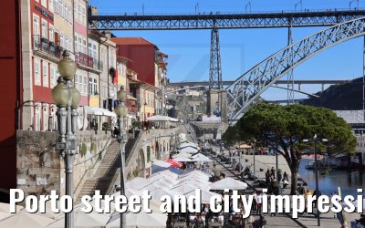 Porto street and city impressions 15.12.2021