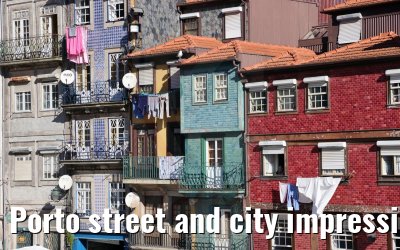 Porto street and city impressions 15.12.2021