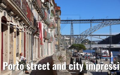 Porto street and city impressions 15.12.2021