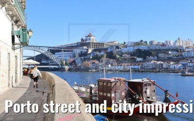 Porto street and city impressions 15.12.2021
